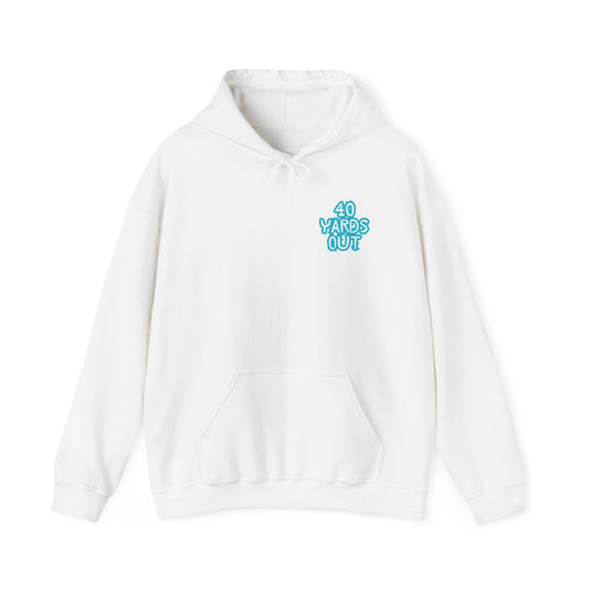 40 YARDS OUT Brand Productions Muddy Boar Heavy Blend™ Hooded Sweatshirt