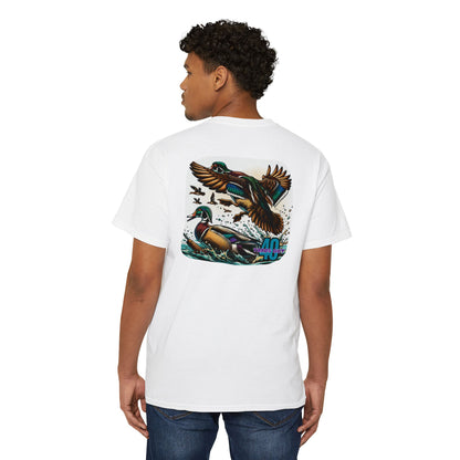40 Yards Out Wood Duck Pocket Tee