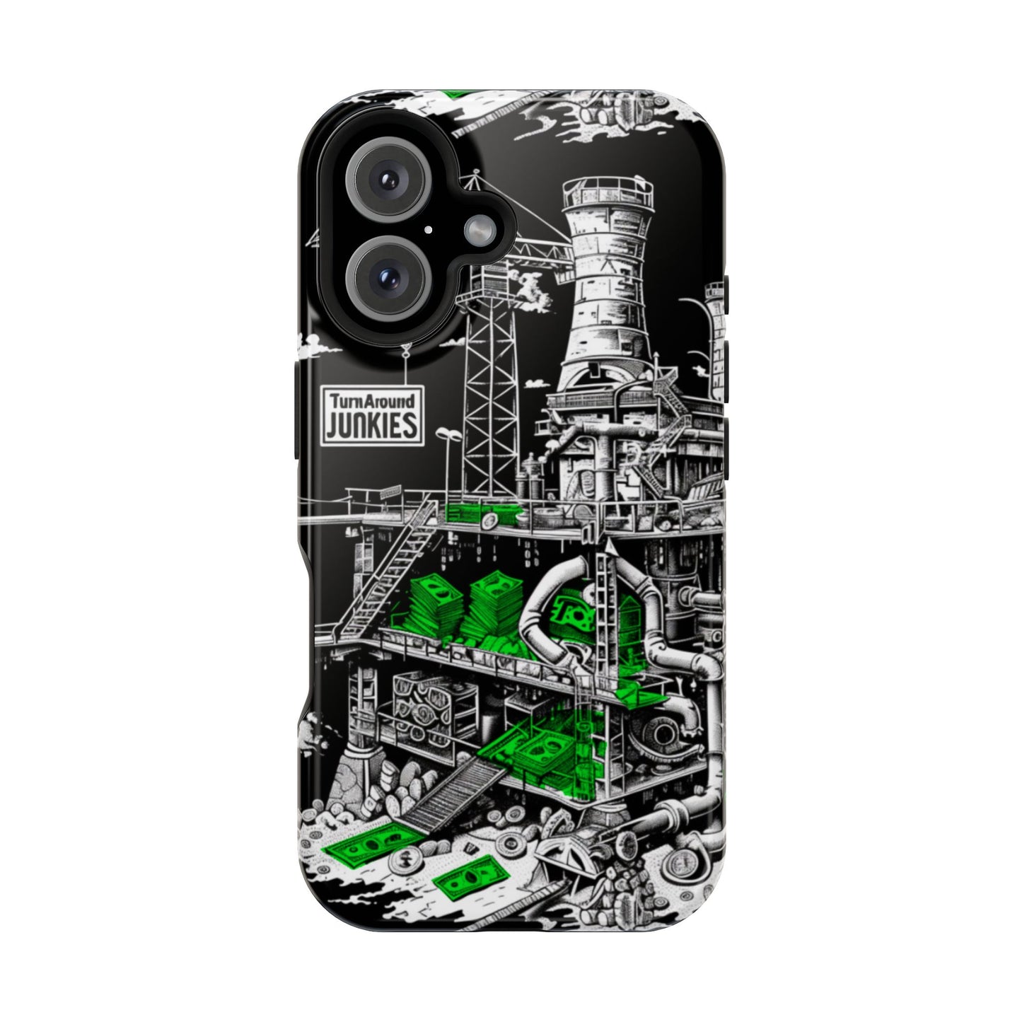 Turnaround Junkies "Stacks On Deck" Magnetic Tough Cases