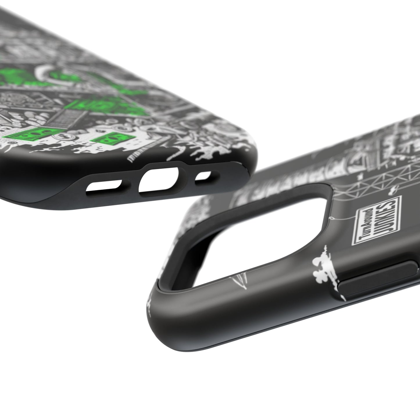 Turnaround Junkies "Stacks On Deck" Magnetic Tough Cases