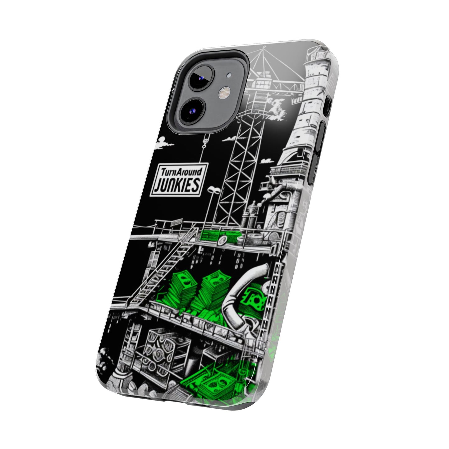 Turnaround Junkies "Stacks On Deck" Tough Phone Cases