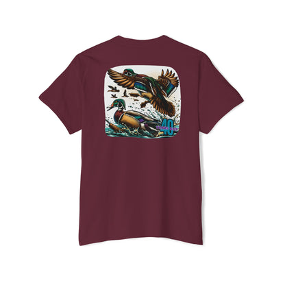 40 Yards Out Wood Duck Pocket Tee