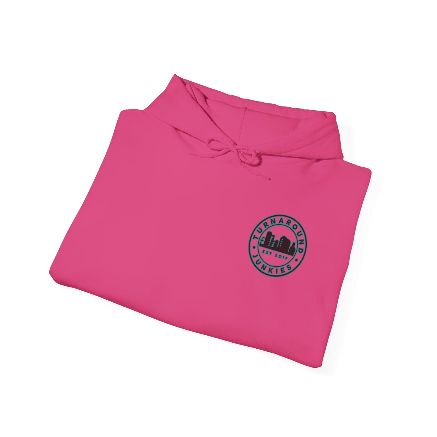 Turnaround Junkies Circle Logo Heavy Blend™ Hooded Sweatshirt