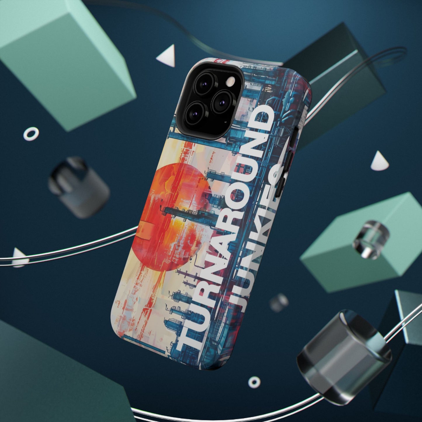 Turnaround Junkies  Red Sun Rising Impact-Resistant Cases