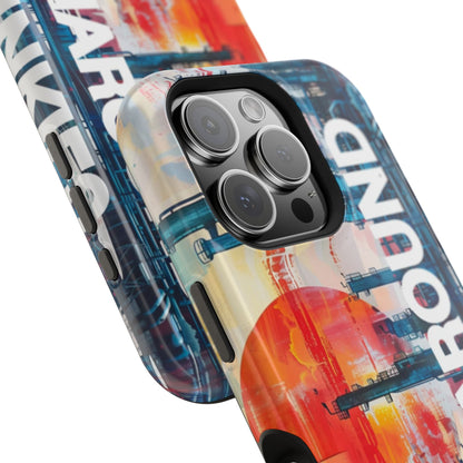 Turnaround Junkies  Red Sun Rising Impact-Resistant Cases