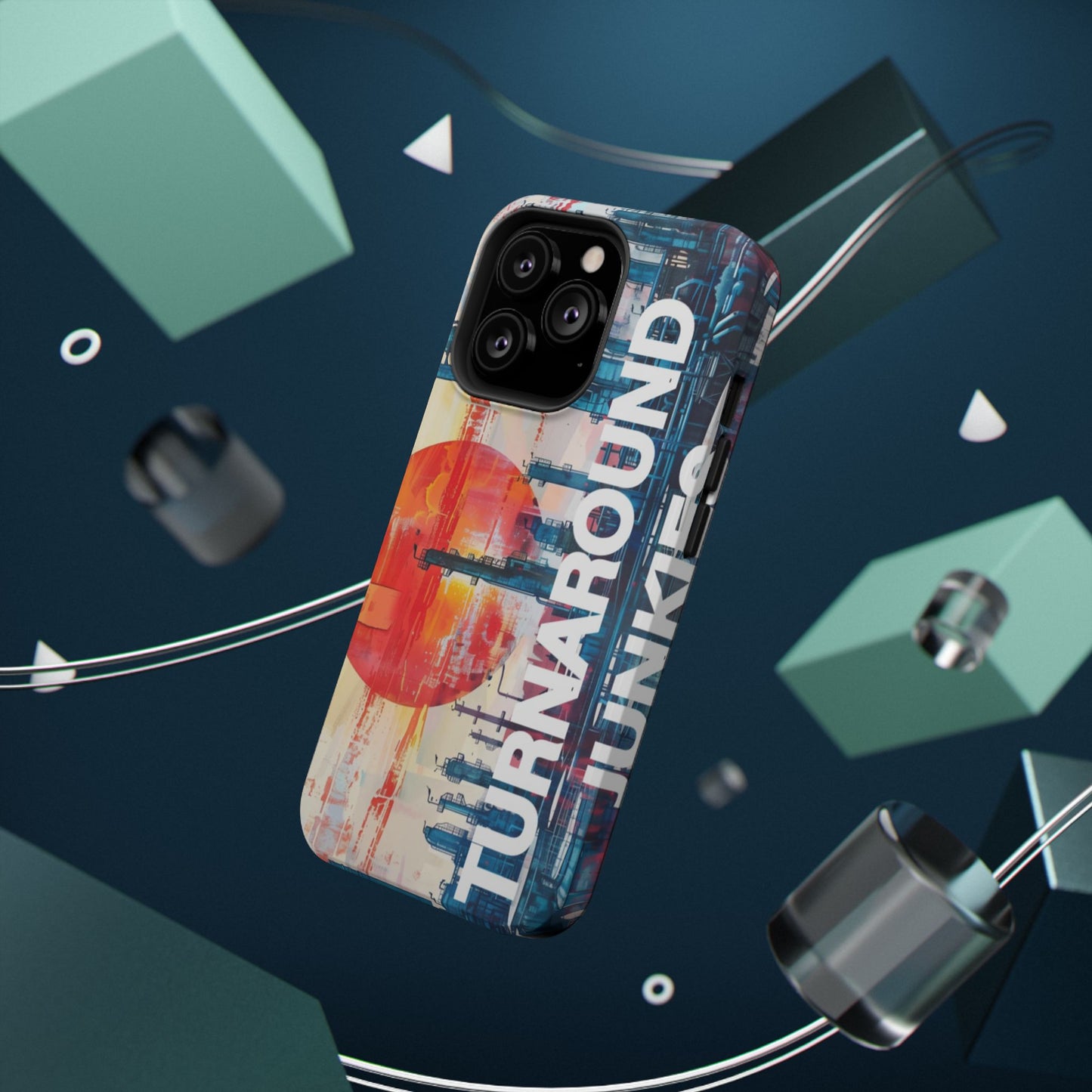 Turnaround Junkies  Red Sun Rising Impact-Resistant Cases