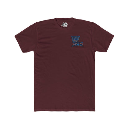 Wild Hog Multi color Cotton Crew Tee