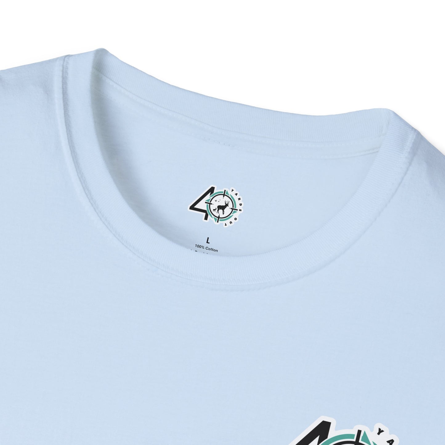 40 Yards Out Wood Duck Unisex Softstyle T-Shirt