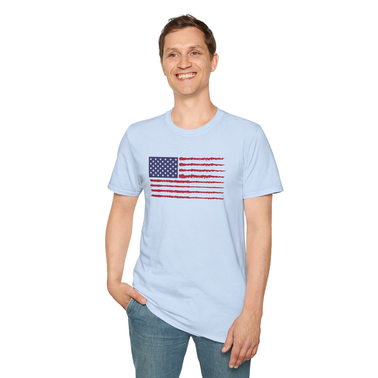 Adult USA Flag Shirt