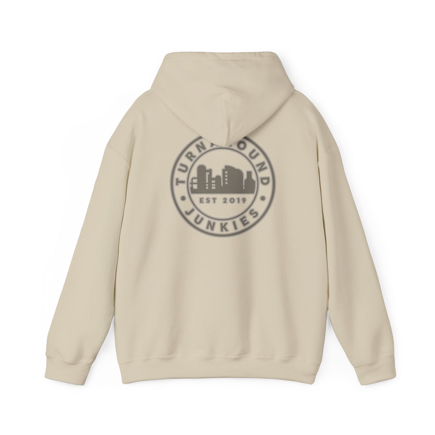 Turnaround Junkies Circle Logo Heavy Blend™ Hooded Sweatshirt