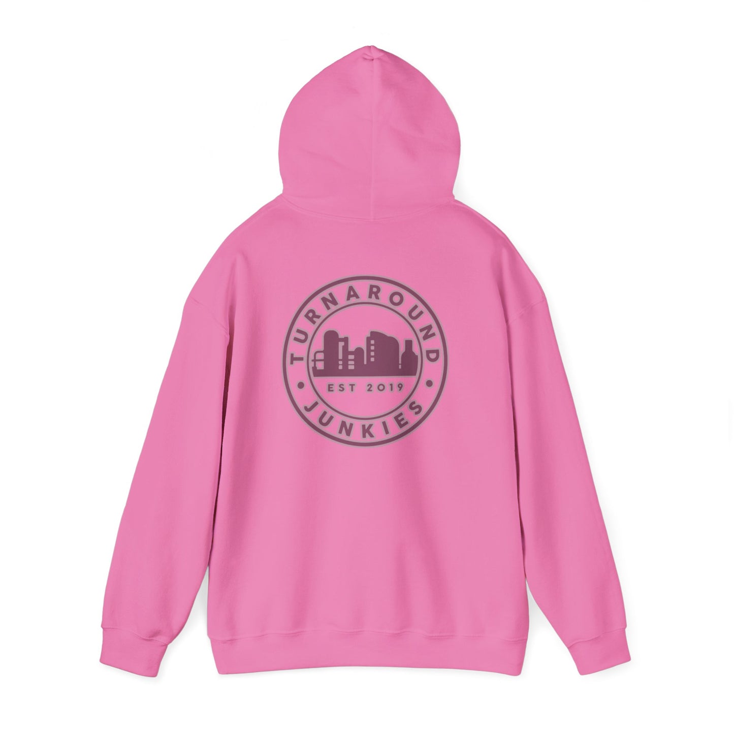 Turnaround Junkies Circle Logo Heavy Blend™ Hooded Sweatshirt
