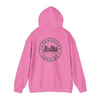 Turnaround Junkies Circle Logo Heavy Blend™ Hooded Sweatshirt
