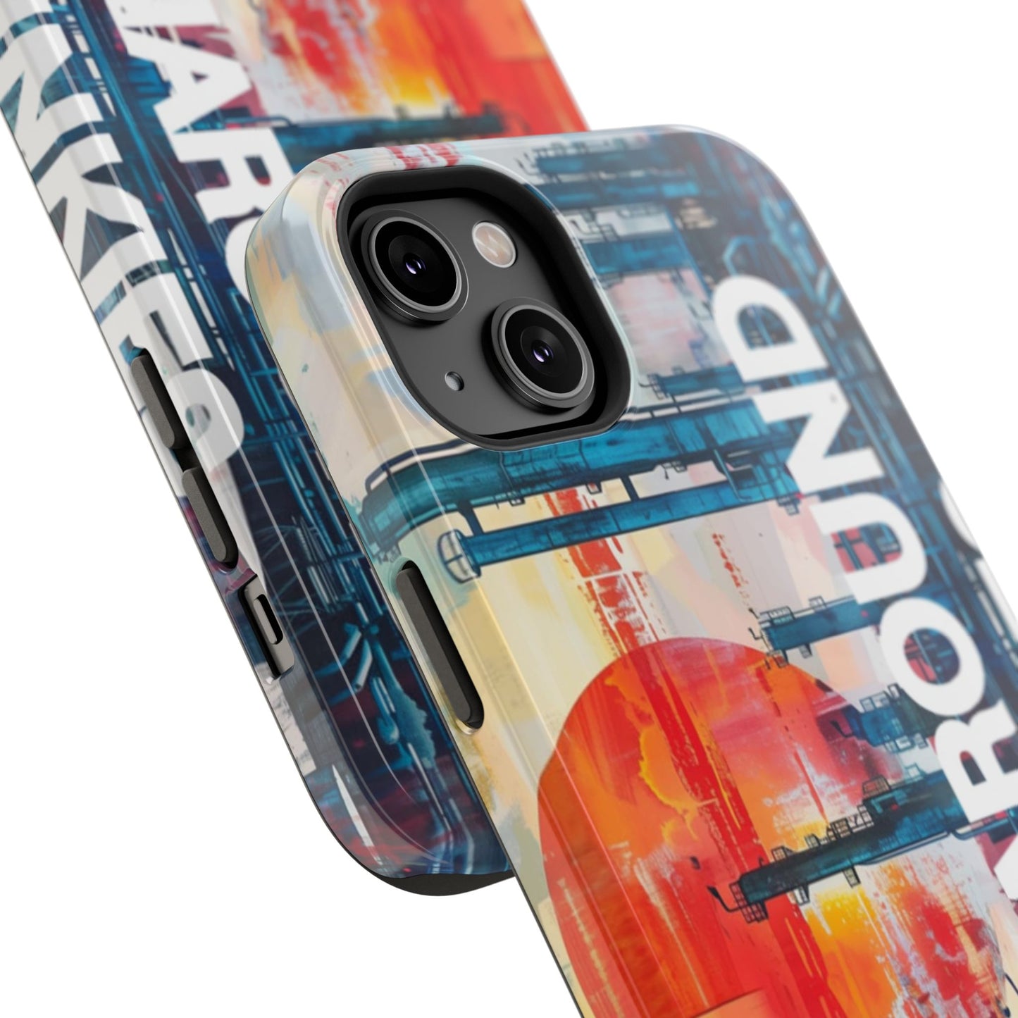 Turnaround Junkies  Red Sun Rising Impact-Resistant Cases