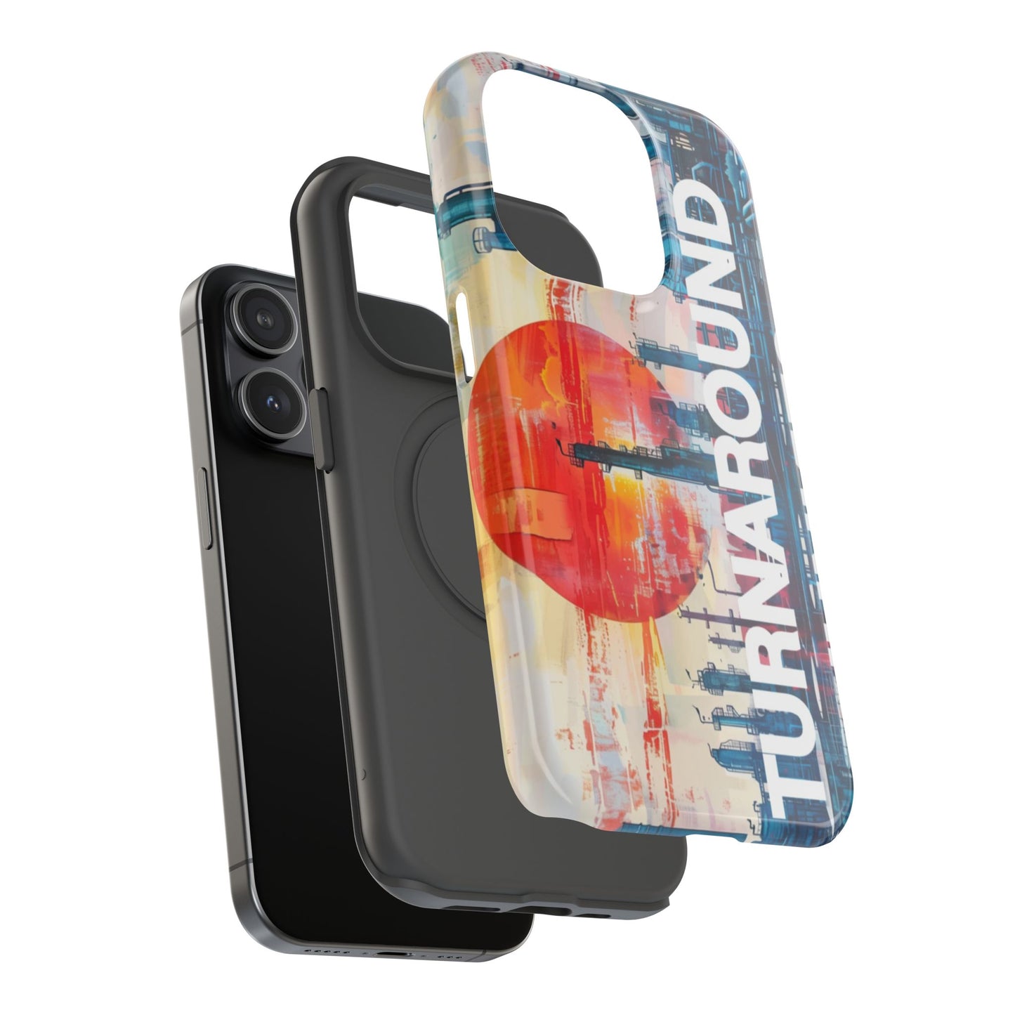 Turnaround Junkies  Red Sun Rising Impact-Resistant Cases