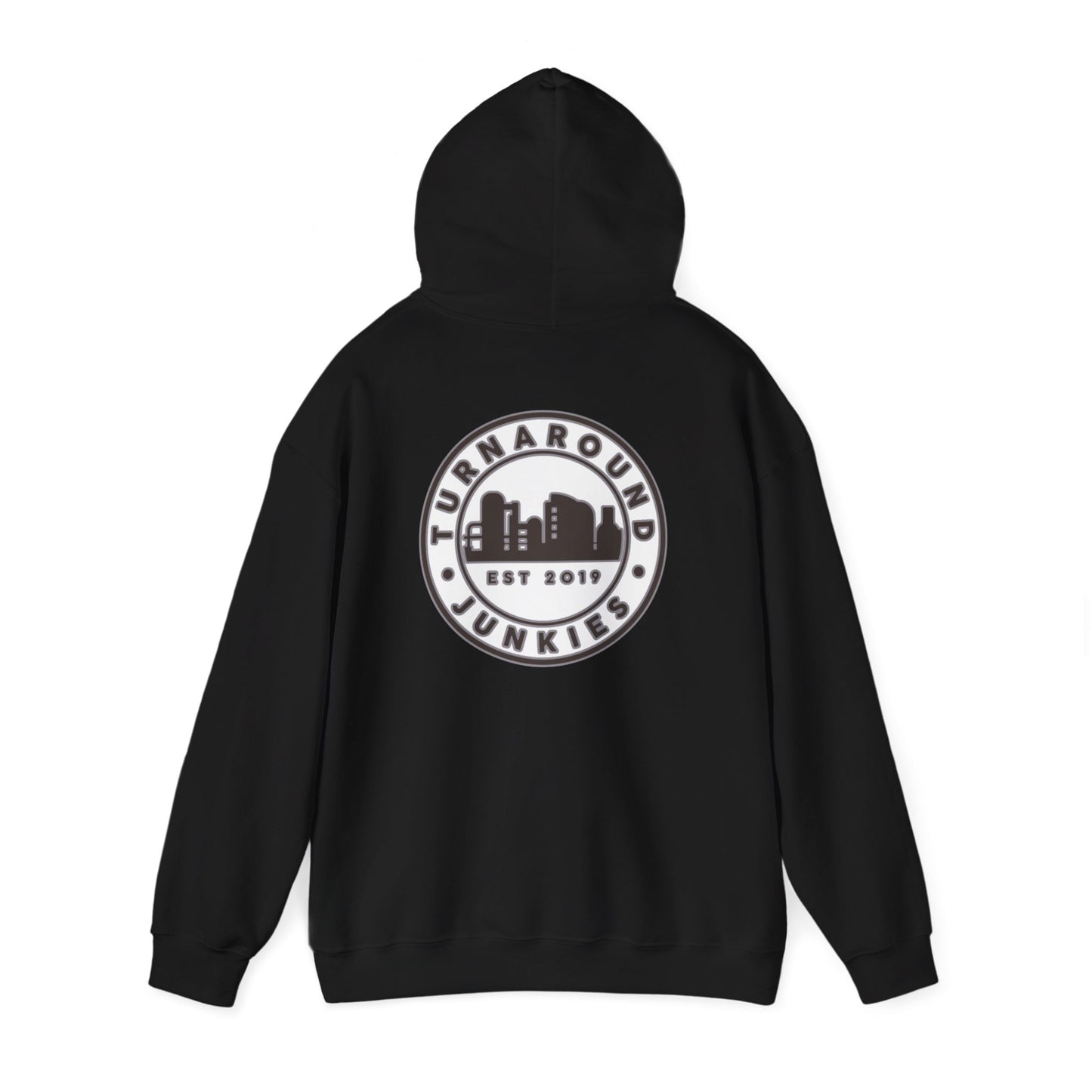Turnaround Junkies Circle Logo Heavy Blend™ Hooded Sweatshirt