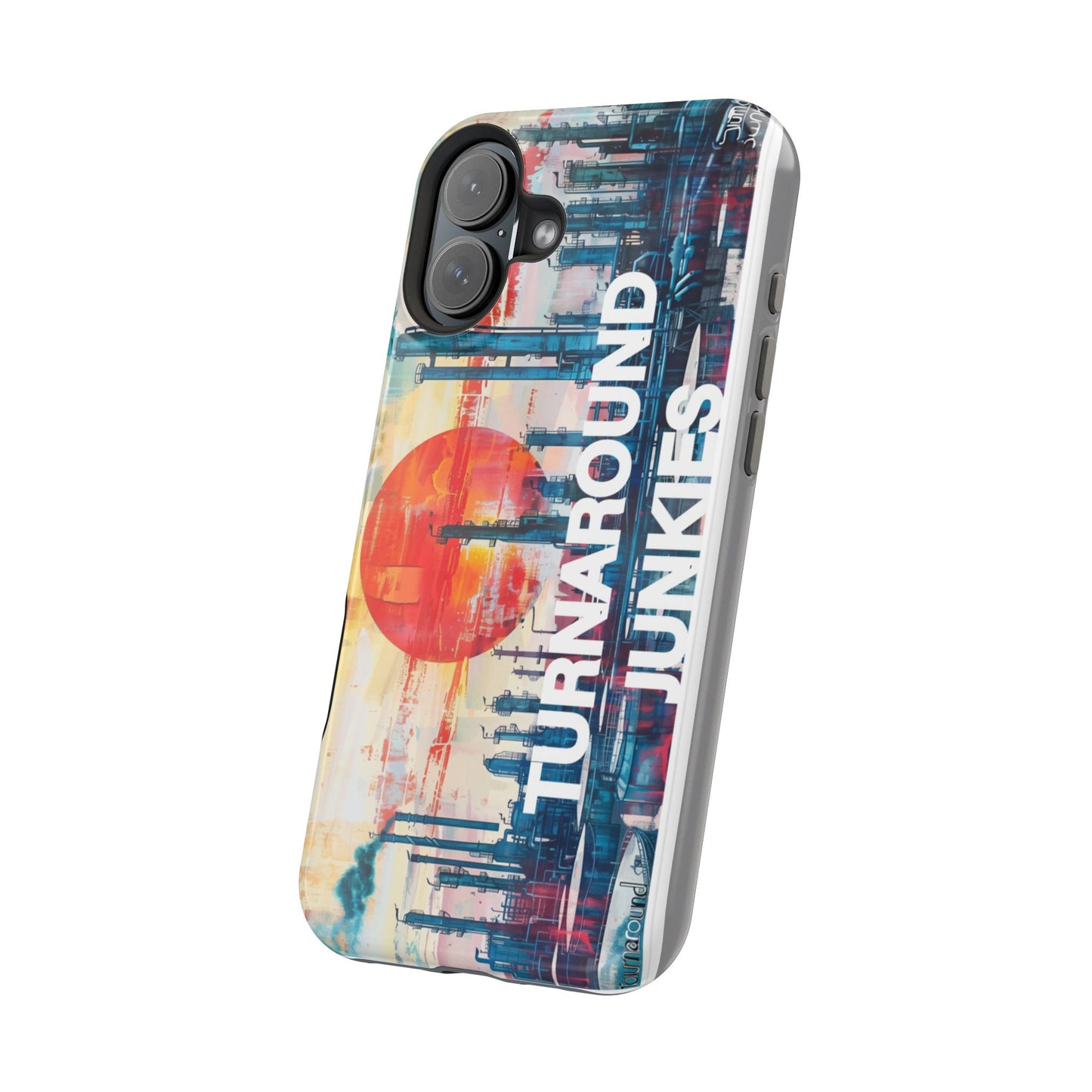 Turnaround Junkies  Red Sun Rising Magnetic Tough Cases