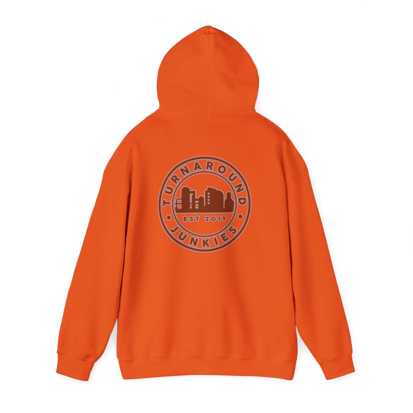 Turnaround Junkies Circle Logo Heavy Blend™ Hooded Sweatshirt