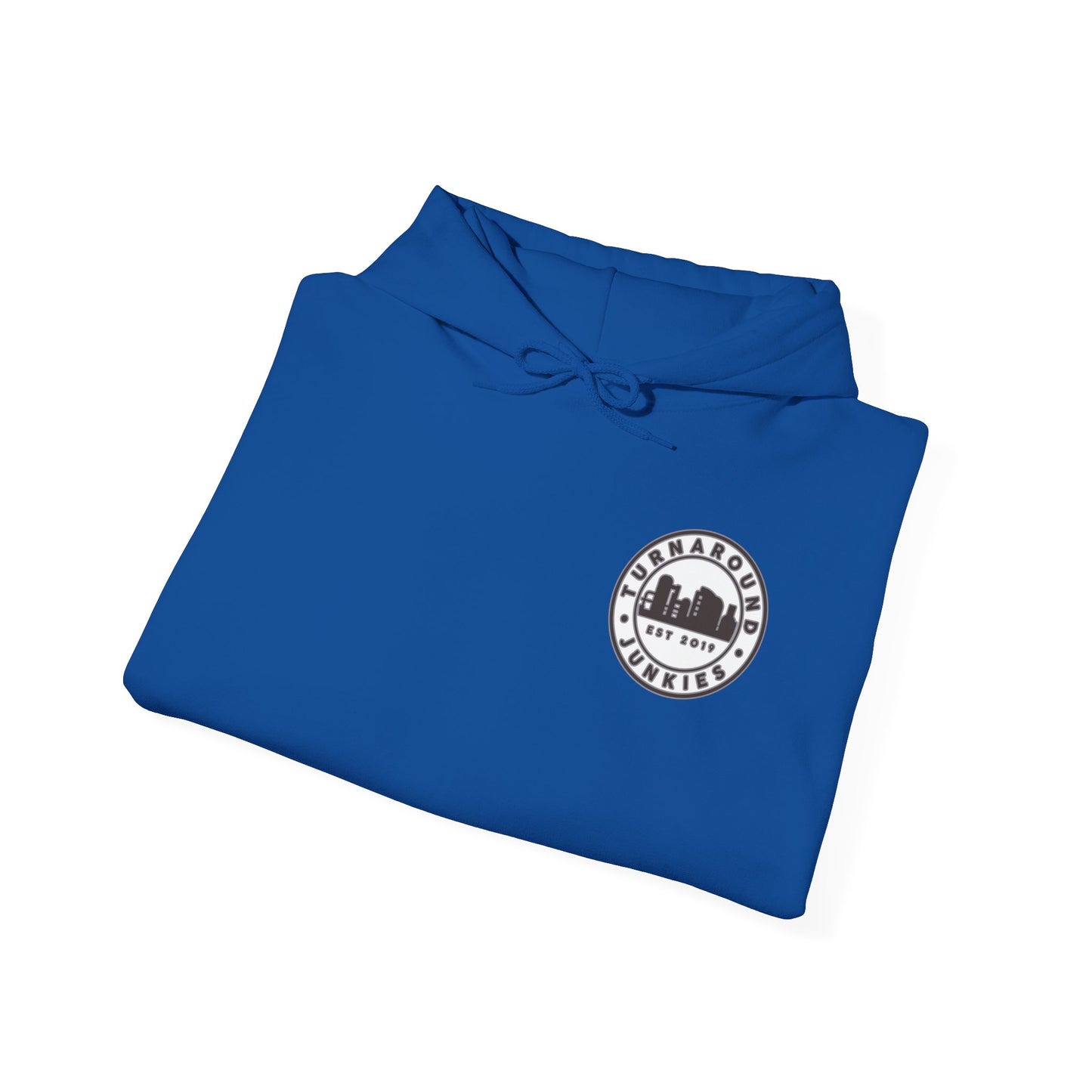Turnaround Junkies Circle Logo Heavy Blend™ Hooded Sweatshirt