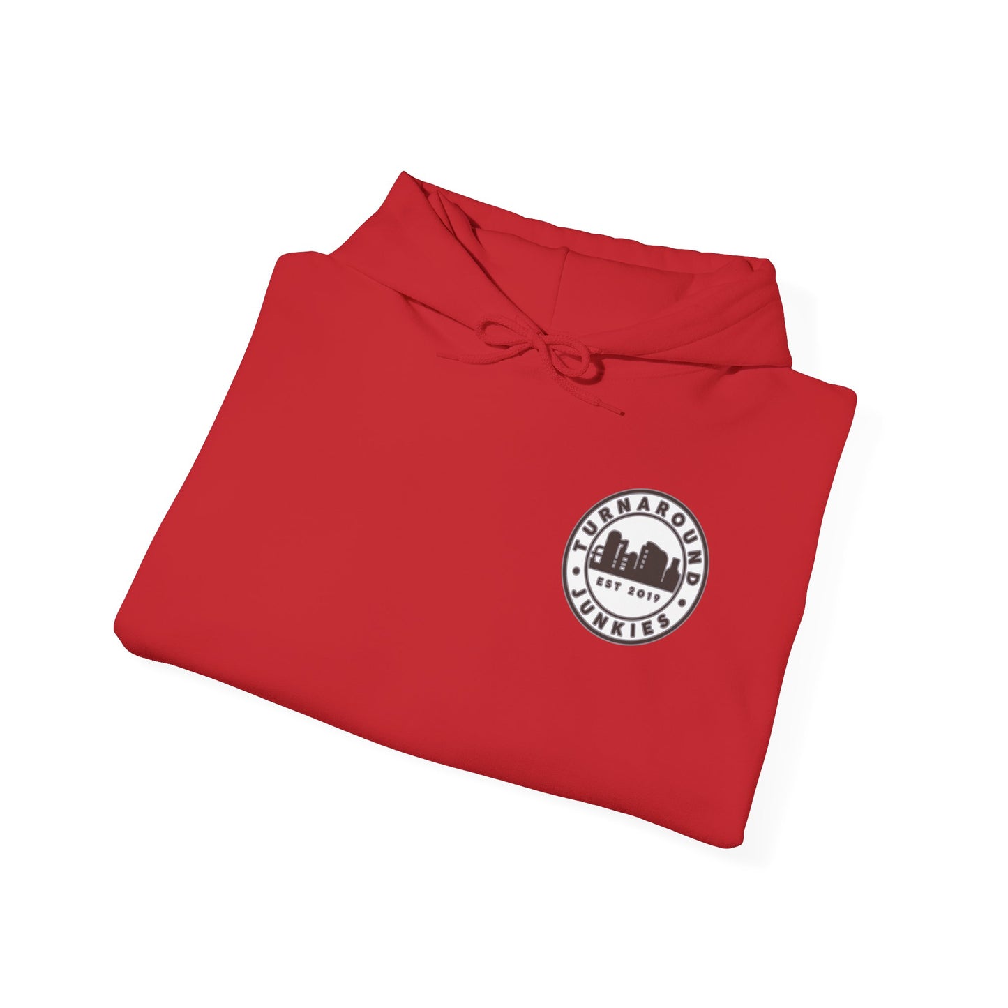 Turnaround Junkies Circle Logo Heavy Blend™ Hooded Sweatshirt