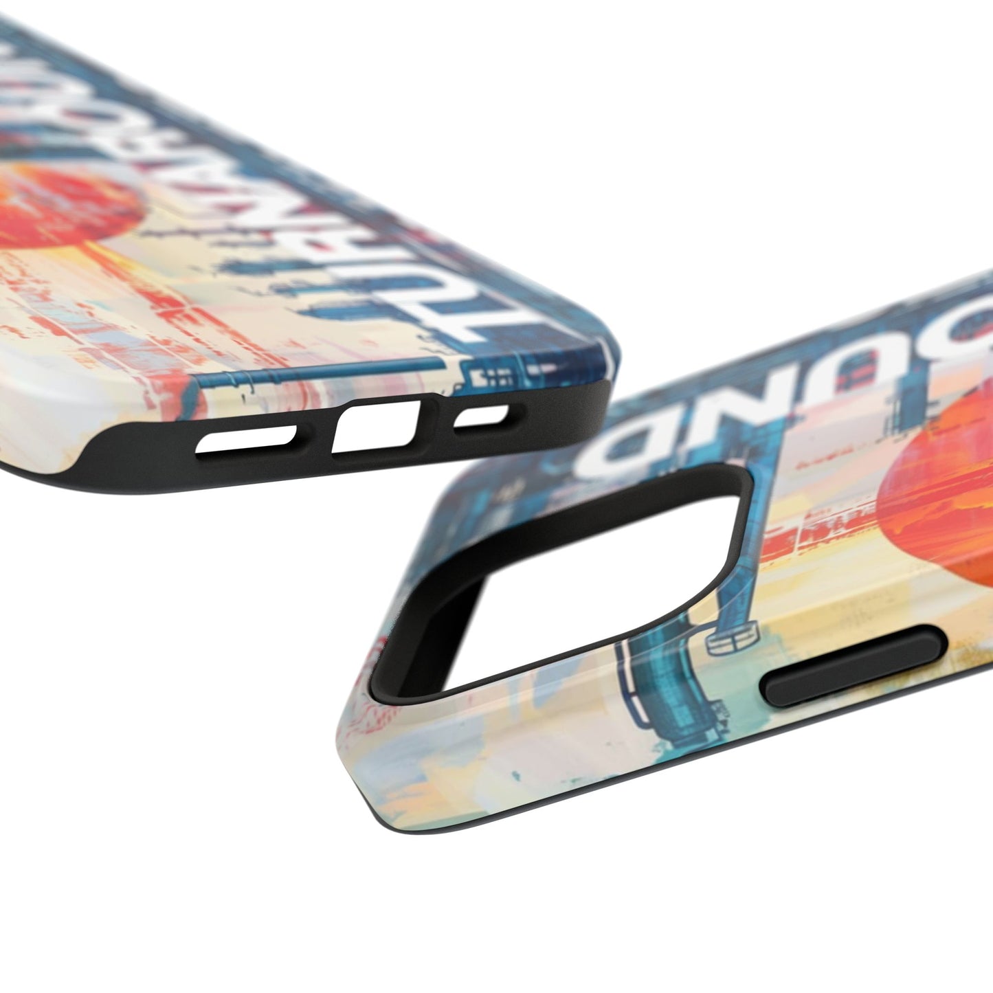 Turnaround Junkies  Red Sun Rising Impact-Resistant Cases
