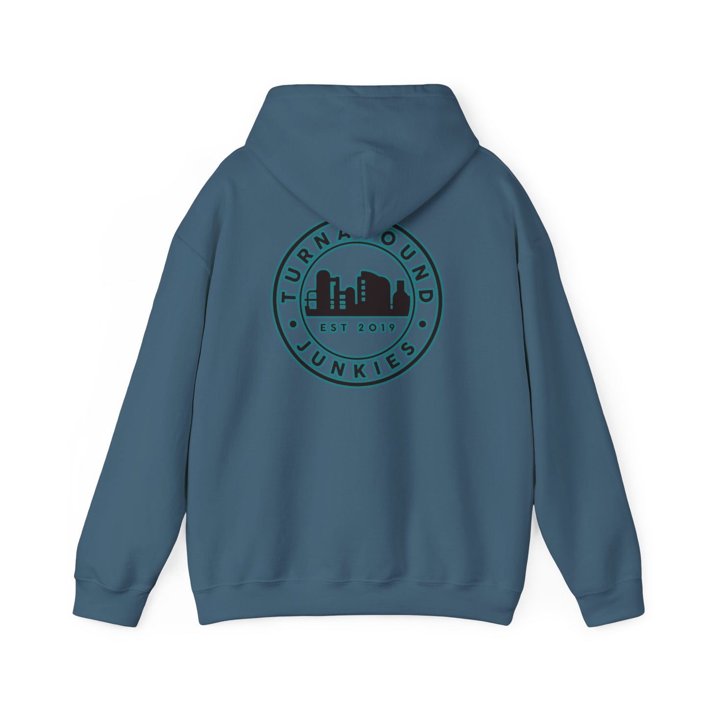 Turnaround Junkies Circle Logo Heavy Blend™ Hooded Sweatshirt
