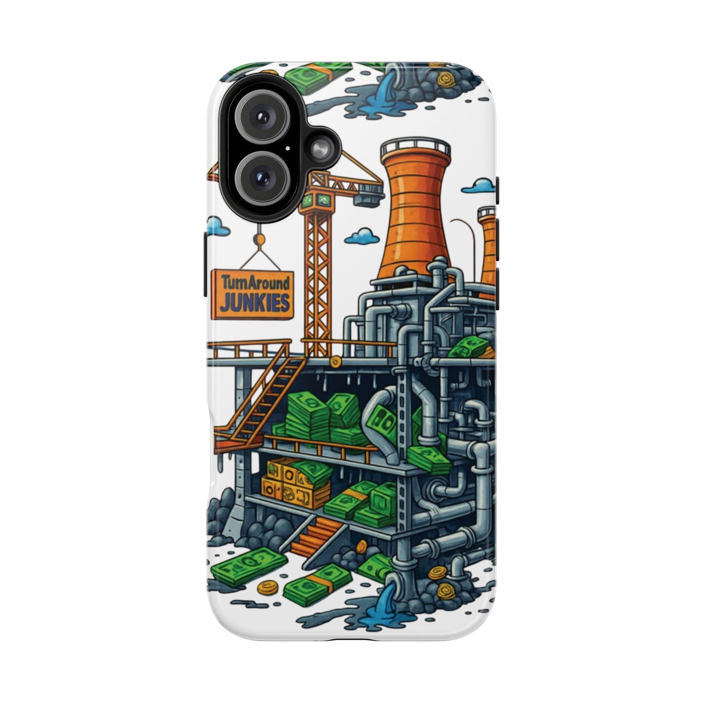 Turnaround Junkies "Stacks On Deck #2" Tough Phone Cases