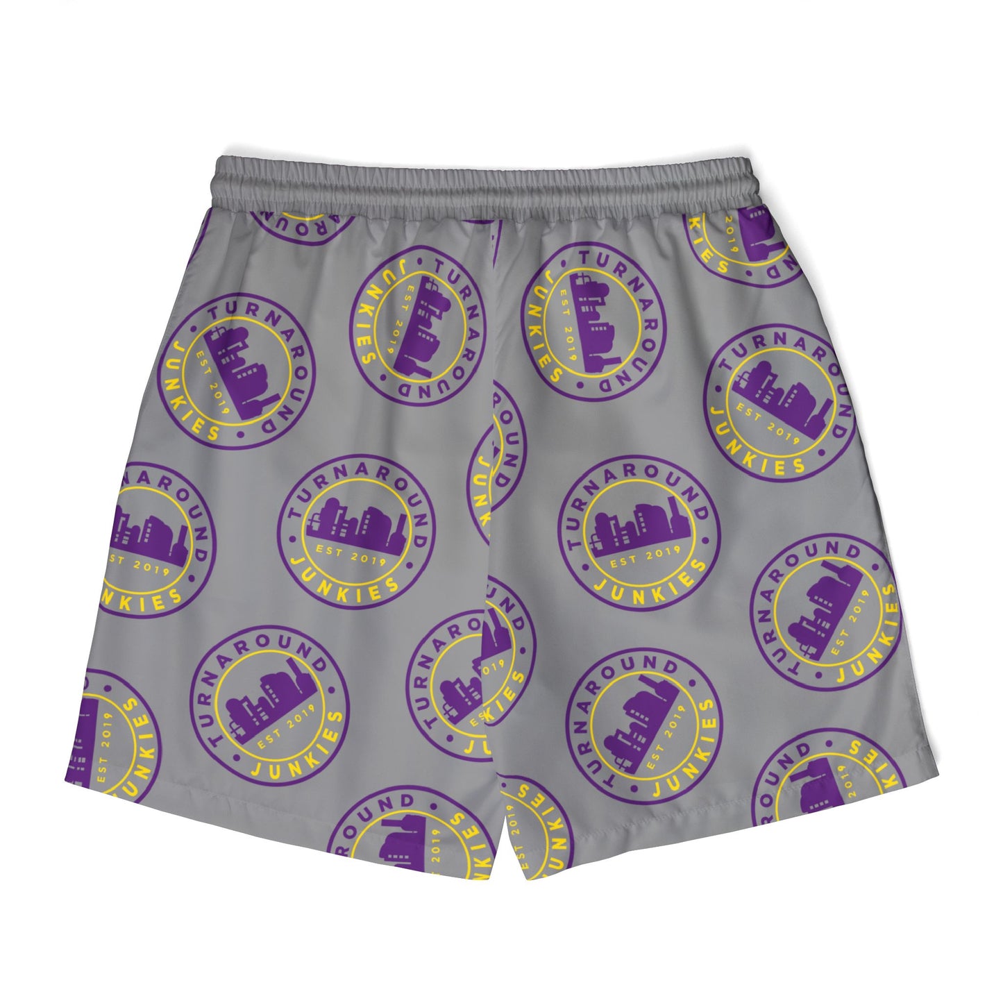 Turnaround Junkies Circle Logo Swim Shorts