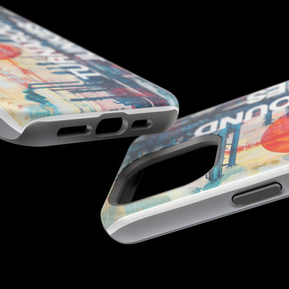 Turnaround Junkies  Red Sun Rising Magnetic Tough Cases