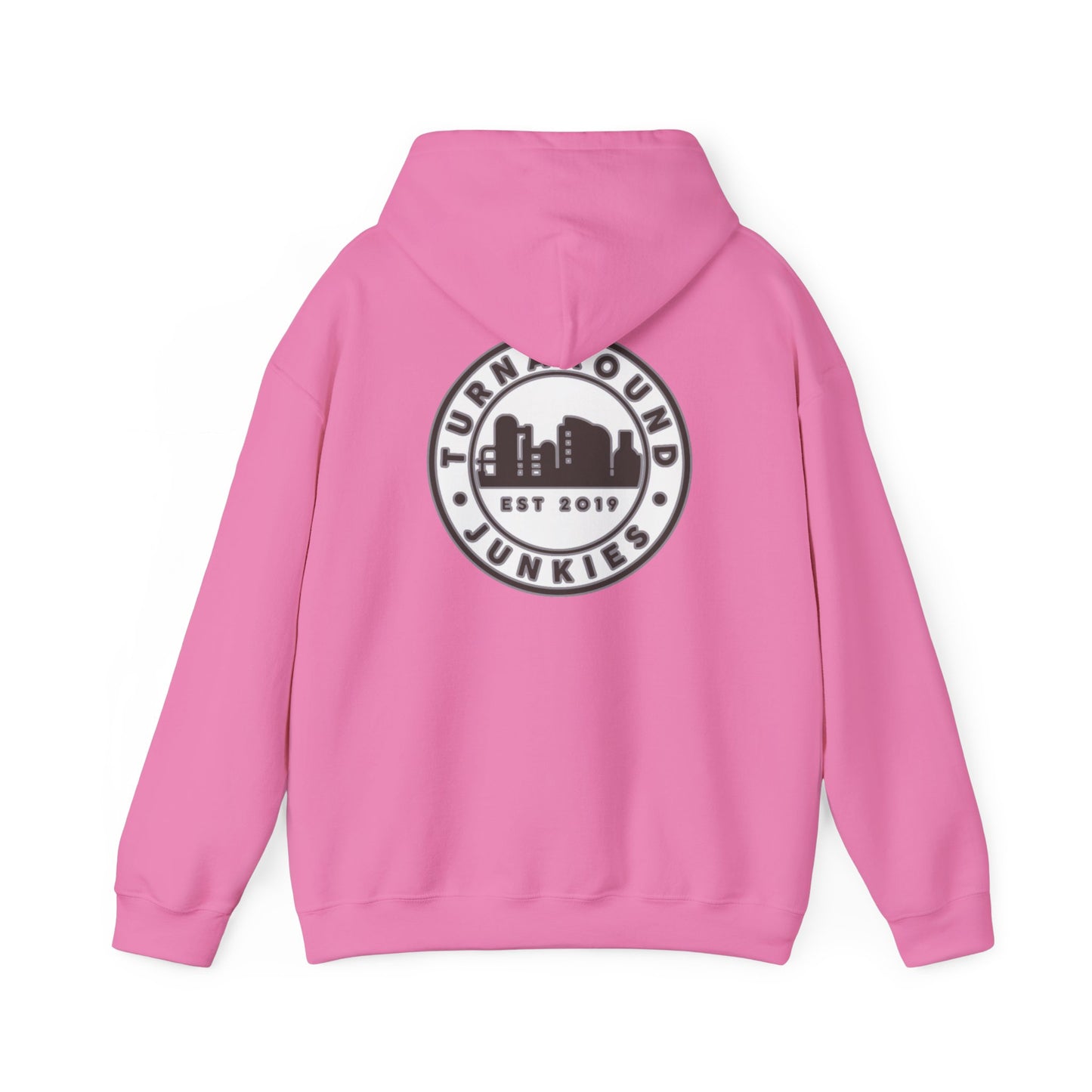 Turnaround Junkies Circle Logo Heavy Blend™ Hooded Sweatshirt