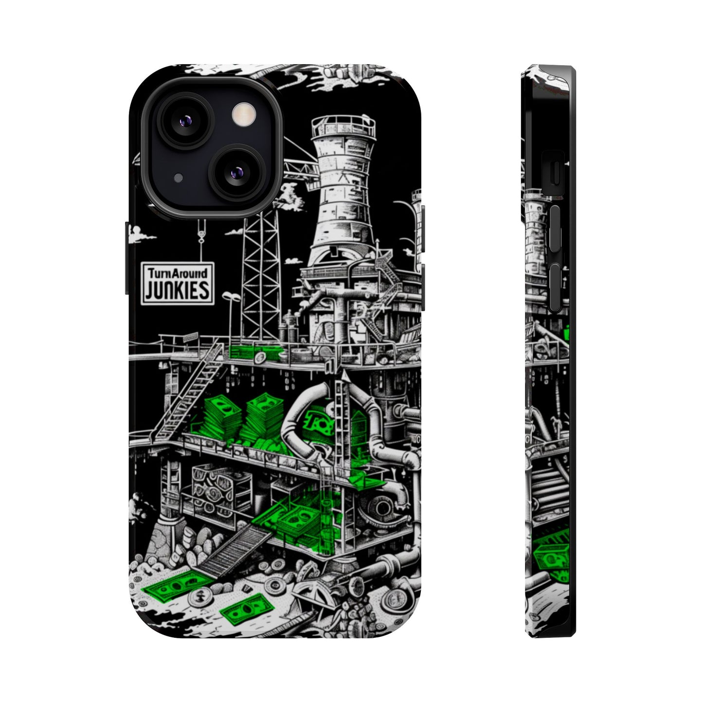 Turnaround Junkies "Stacks On Deck" Magnetic Tough Cases