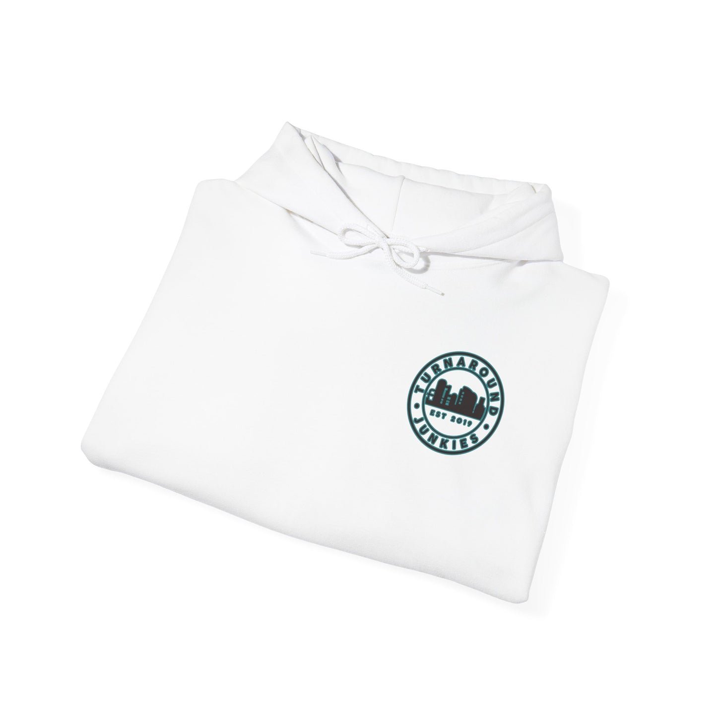 Turnaround Junkies Circle Logo Heavy Blend™ Hooded Sweatshirt