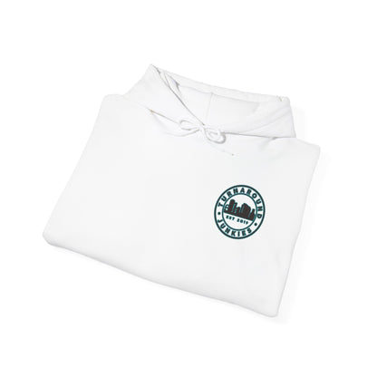 Turnaround Junkies Circle Logo Heavy Blend™ Hooded Sweatshirt