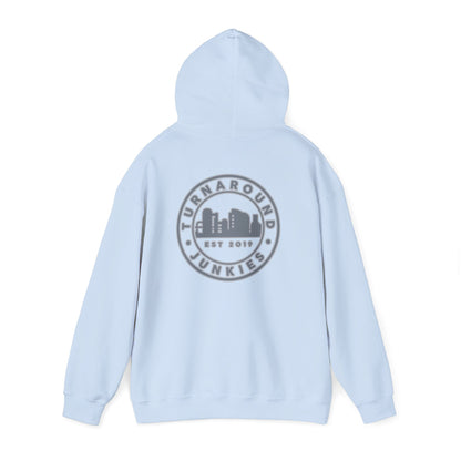 Turnaround Junkies Circle Logo Heavy Blend™ Hooded Sweatshirt