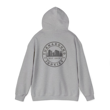 Turnaround Junkies Circle Logo Heavy Blend™ Hooded Sweatshirt