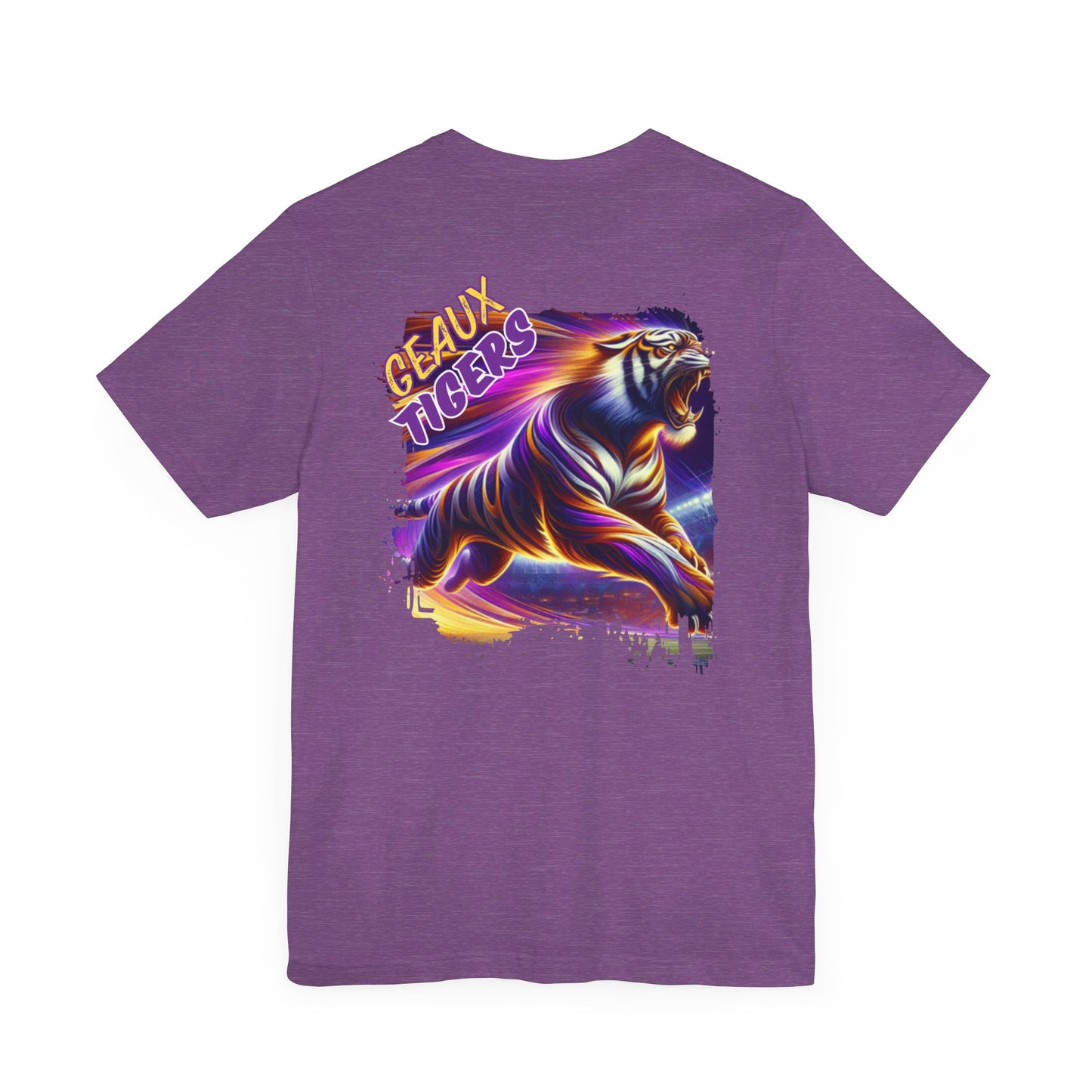 Geaux Tigers COLOR RUSH Unisex Jersey Short Sleeve Tee