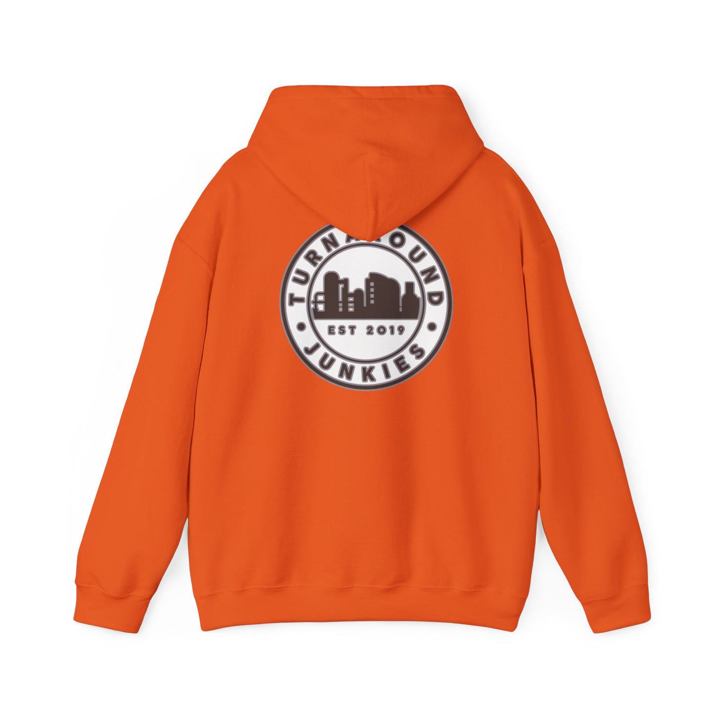 Turnaround Junkies Circle Logo Heavy Blend™ Hooded Sweatshirt