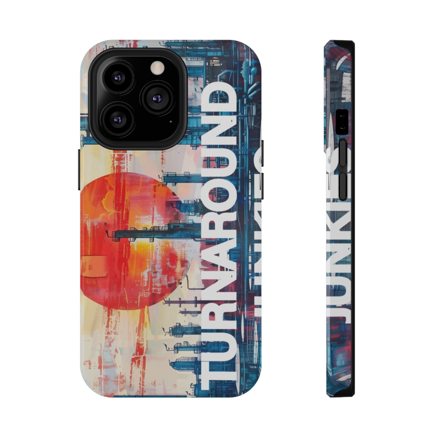 Turnaround Junkies  Red Sun Rising Impact-Resistant Cases