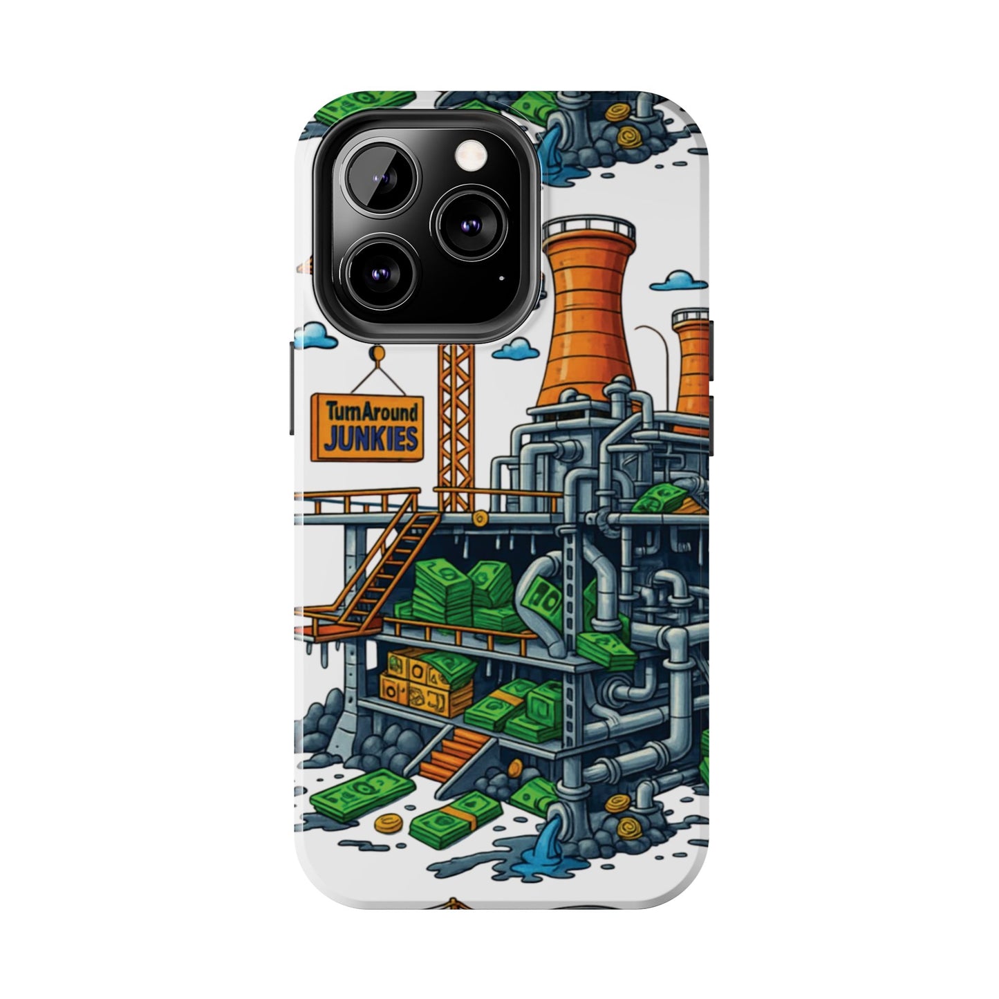 Turnaround Junkies "Stacks On Deck #2" Tough Phone Cases