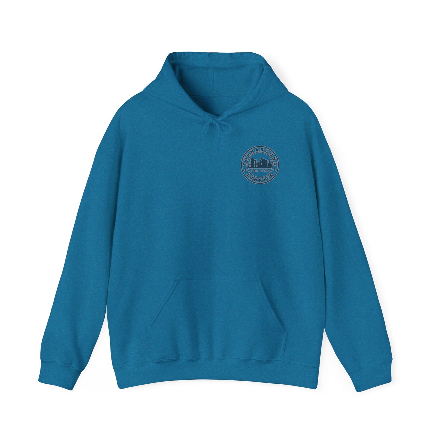 Turnaround Junkies Circle Logo Heavy Blend™ Hooded Sweatshirt