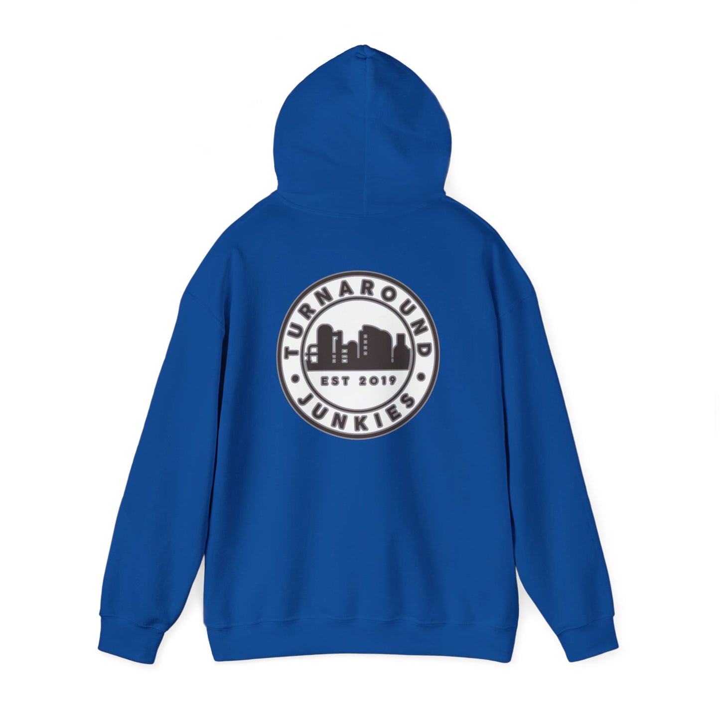Turnaround Junkies Circle Logo Heavy Blend™ Hooded Sweatshirt