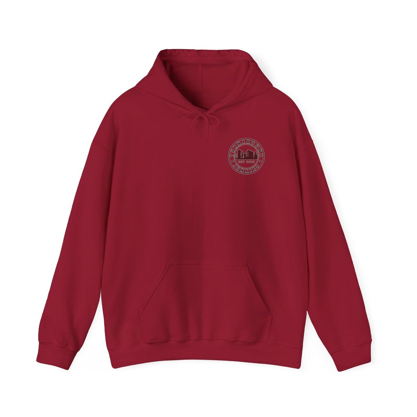 Turnaround Junkies Circle Logo Heavy Blend™ Hooded Sweatshirt