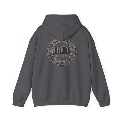 Turnaround Junkies Circle Logo Heavy Blend™ Hooded Sweatshirt