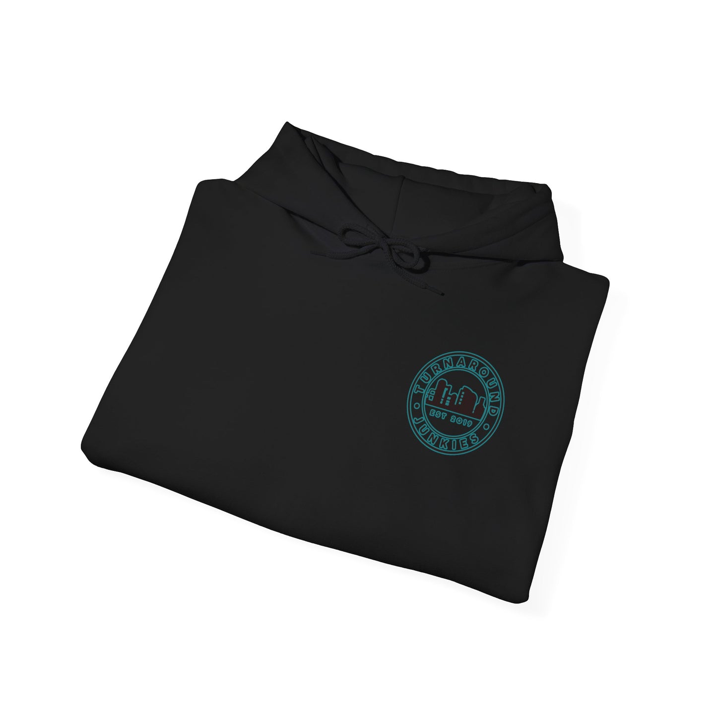 Turnaround Junkies Circle Logo Heavy Blend™ Hooded Sweatshirt