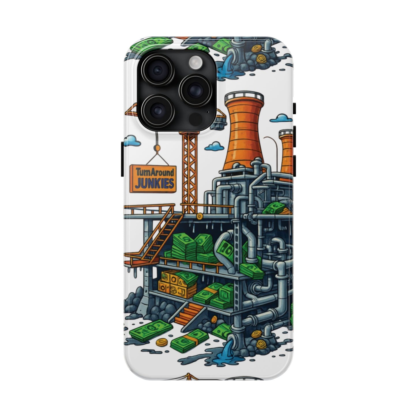 Turnaround Junkies "Stacks On Deck #2" Tough Phone Cases