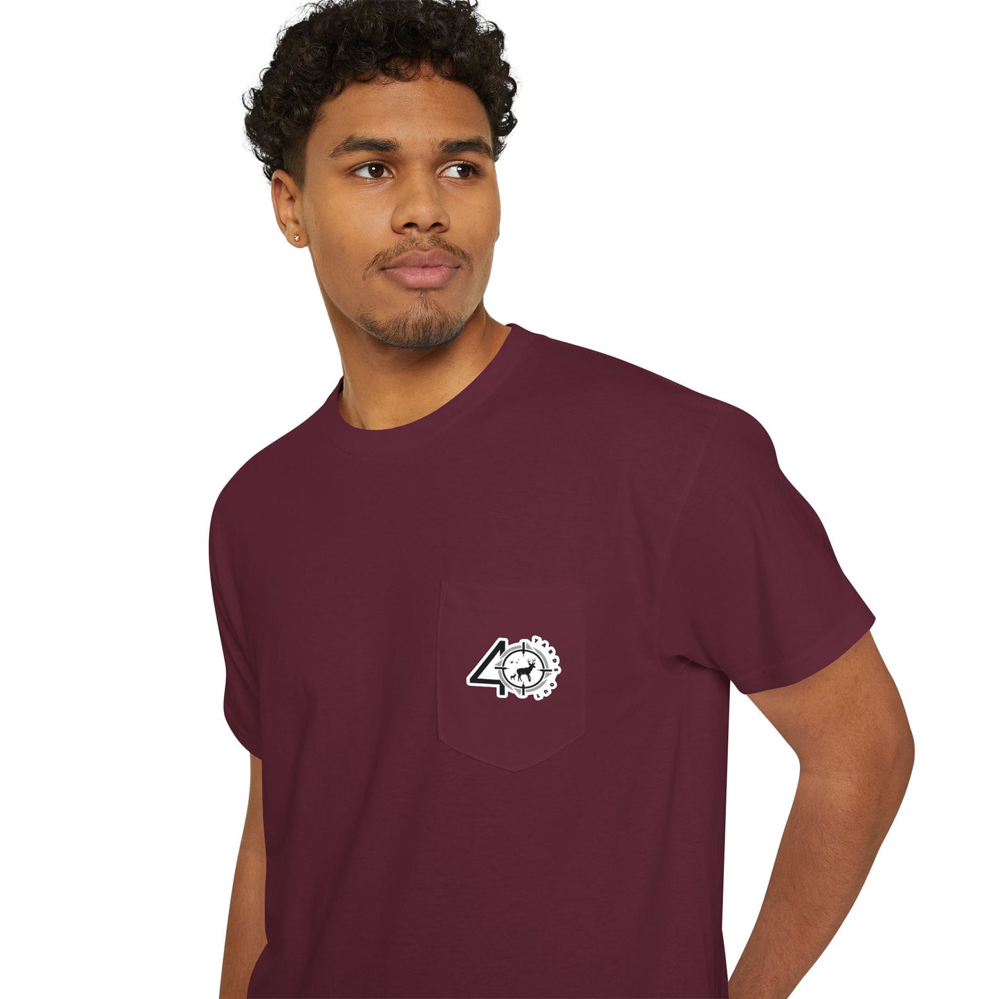 40 Yards Out Wood Duck Pocket Tee