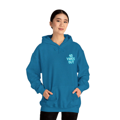 40 YARDS OUT Brand Productions Muddy Boar Heavy Blend™ Hooded Sweatshirt