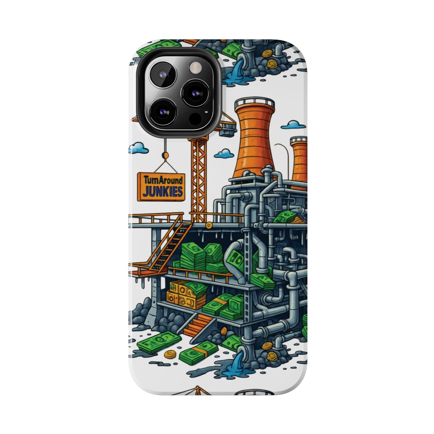 Turnaround Junkies "Stacks On Deck #2" Tough Phone Cases