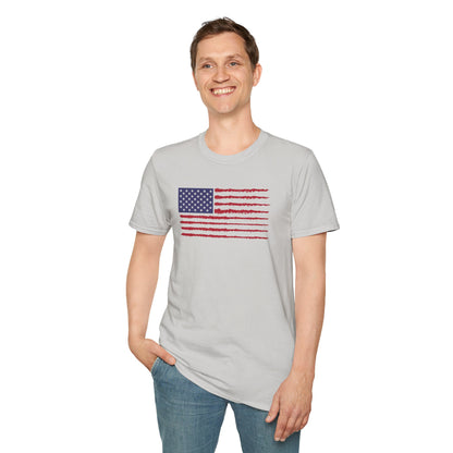 Adult USA Flag Shirt