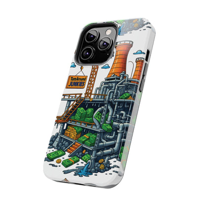 Turnaround Junkies "Stacks On Deck #2" Tough Phone Cases