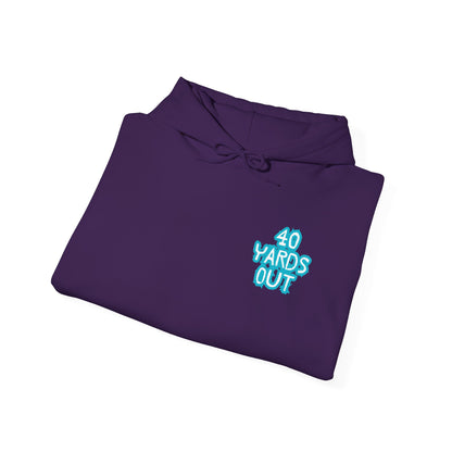 40 YARDS OUT Brand Productions Muddy Boar Heavy Blend™ Hooded Sweatshirt